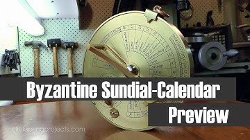 The Byzantine Sundial Calendar - The 2nd Patron Series Project - (AKA The London Sundial Calendar)
