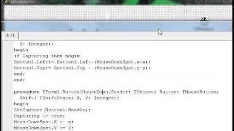 Mover botão com o Mouse em tempo real   Delphi