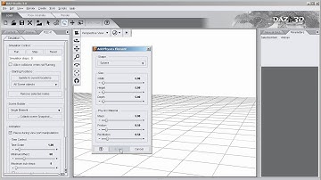 Interacting with Physics in DAZ Studio 3