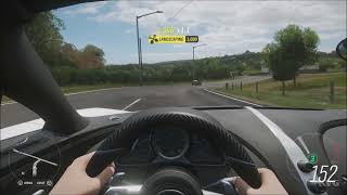 Forza Horizon 4 - Bugatti Chiron 2018 - Вид из кабины - Геймплей