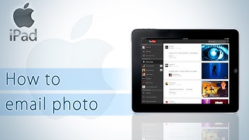 iPad - How to email photo