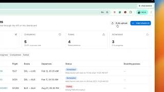 Flyo Web check-in API Portal
