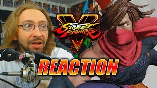 MAX REACTS: Zeku Reveal - Street Fighter 5
