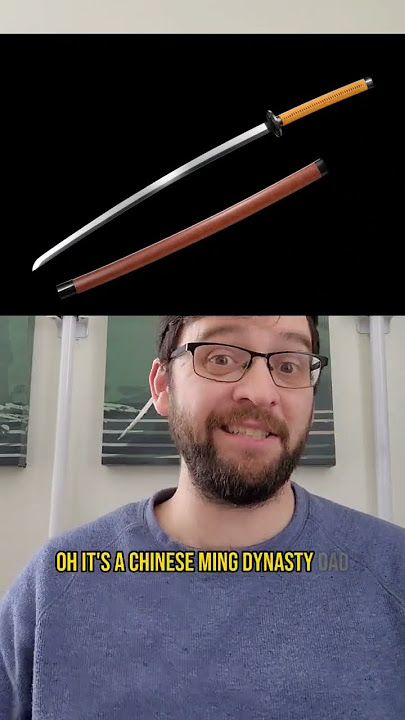 When is a katana not a katana? #sword #history #samurai #China #Chinese #kpop #Korea #Korean #nerd