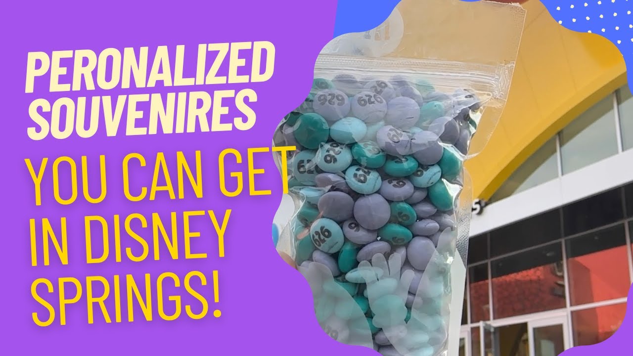 Personalized souvenirs in Disney Springs!