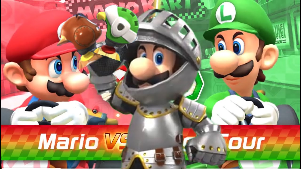 Round 2 for mario vs luigi tour preview luigi going to win he has