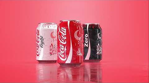 coca cola  adv Commercial , 3D Cinema 4D , octane render , realflow