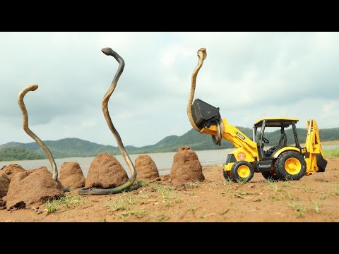 Naag Ka Badla | Snake's Revenge | Jcb vs King Cobra | Dump Truck | Mini Tractor | PoLo Truck| CS Toy