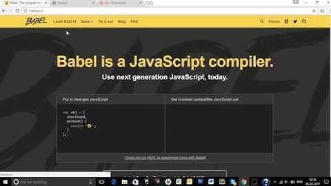Babel Tutorial