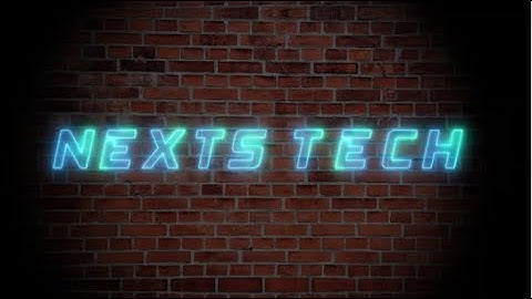 How to make  Filmora9 awesome neon intro text