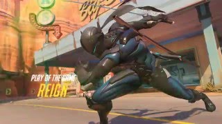 overwatch Genji play (shadowplay recording test)