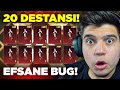 OYUNUN EFSANE BUGU! 😮 20 TANE DESTANSI ÖĞE ÇIKARDIM! | PUBG Mobile