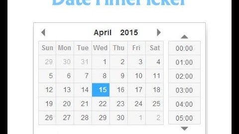 Bootstrap Datetimepicker | how to add datetimepicker | datepicker