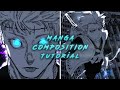 How to do Manga Composition Like Haiko without Ibispaint? Alight Motion (tutorial)+preset