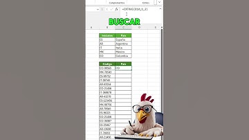 Función EXTRAE y BUSCAR V en EXCEL #excel