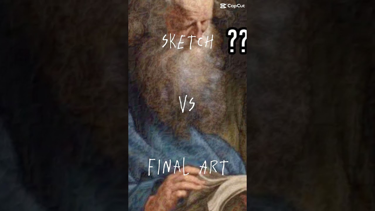 Sketch vs. Final 😪 