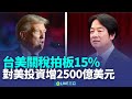 台美關稅談判成功