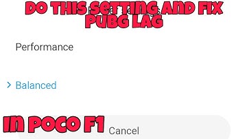 New method to fix Pubg lag in poco f1 in miui 11 Android 10 | With proof