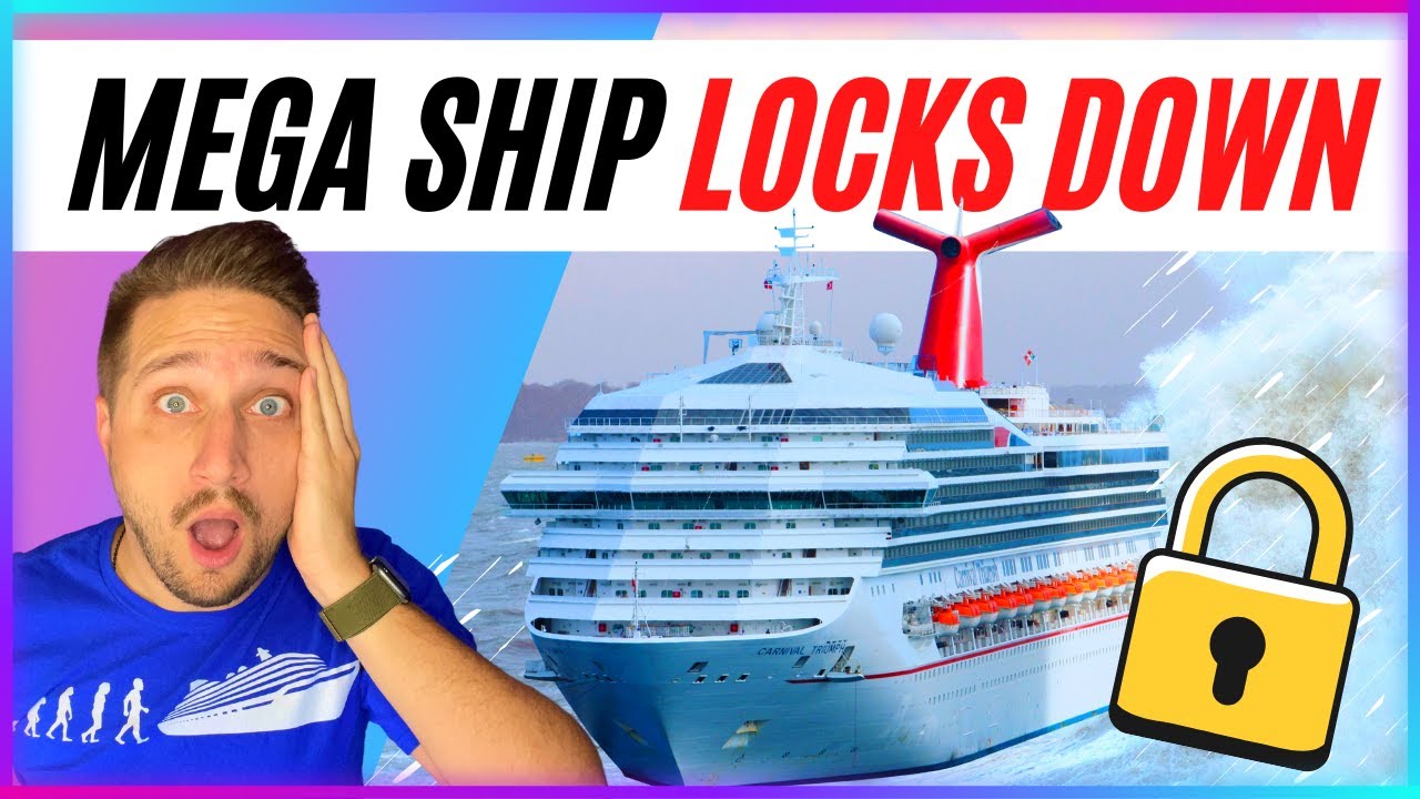 CARNIVAL Mega Ship LOCKS DOWN | CROWN & ANCHOR CHANGES CONFIRMED