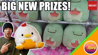 We Have to Win One of These Big New Claw Machine Prizes at Round 1!