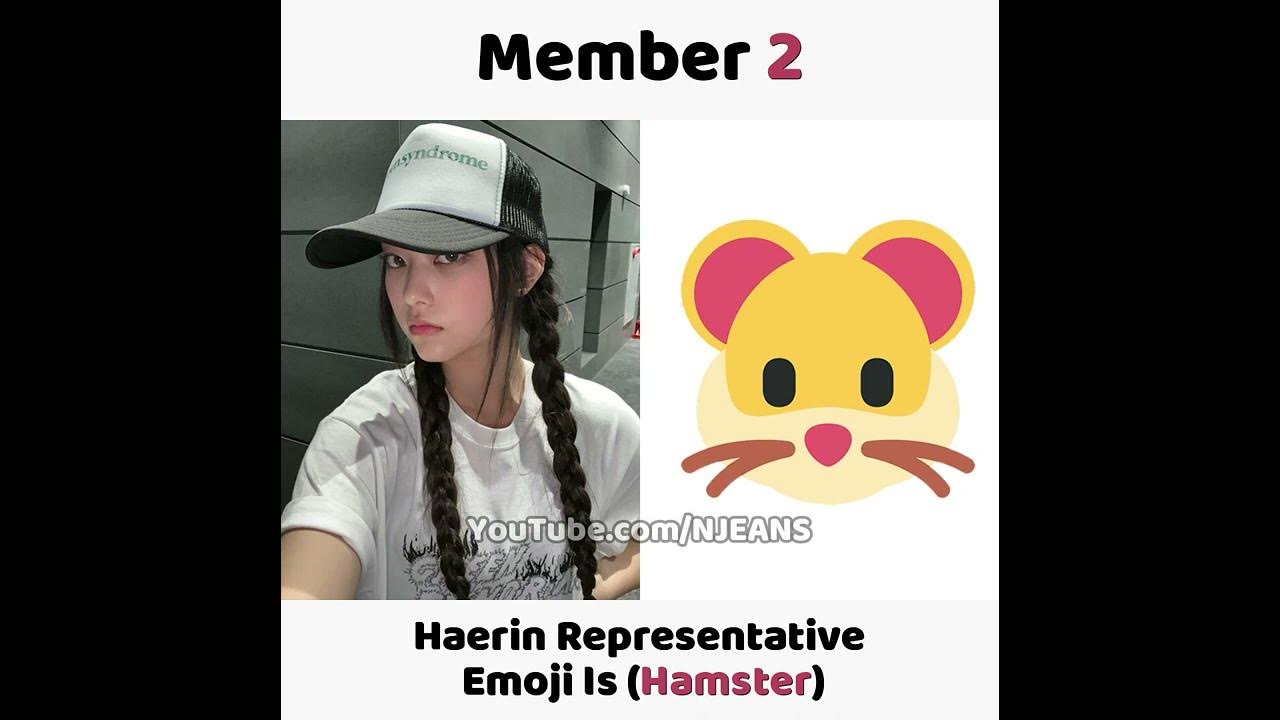 HYBE NEWJEANS Members Official Representative Emoji! 😮😍💜 (BTS Jungkook  And Hanni Has Same Emoji) - YouTube