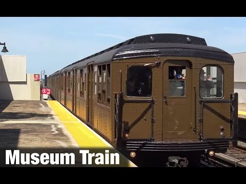 ⁴ᴷ 1910s BRT Standards and 1920s D Types Passing Broad Channel