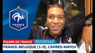 Equipe de France : Dans le bus des Bleus après France-Belgique (1-0) I FFF 2018