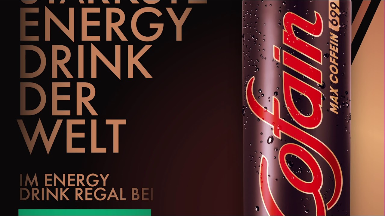 Cofain der stärkste EnergyDrink der Welt YouTube Cofain der stärkste EnergyDrink der Welt YouTube
