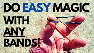 Learn Easy Beginner Magic Trick with Rubber Bands | Jay Sankey Tutorial