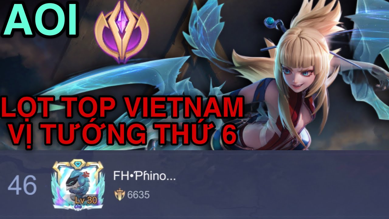 LỌT TOP VIETNAM AOI - ẤN VÀNG THỨ 6. Một đêm đấu đỉnh cao của Phi Không Ngáo Sẽ NTN. Part 22