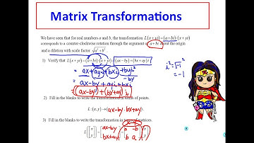 Matrix Transformations: Dilation and Rotation