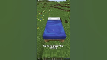 why do beds explode in the nether?  #minecraft