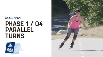 Rollerblade Skate to Ski Program Parallel Turns