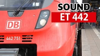 [Sound&Video] DB Baureihe 442 【走行音･加速動画：Bombardier Talent 2】 S-Bahn Nürnberg S1
