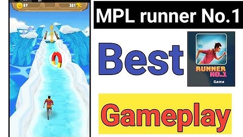 Mpl runner no.1 gameplay || MPL game || Mpl game tricks