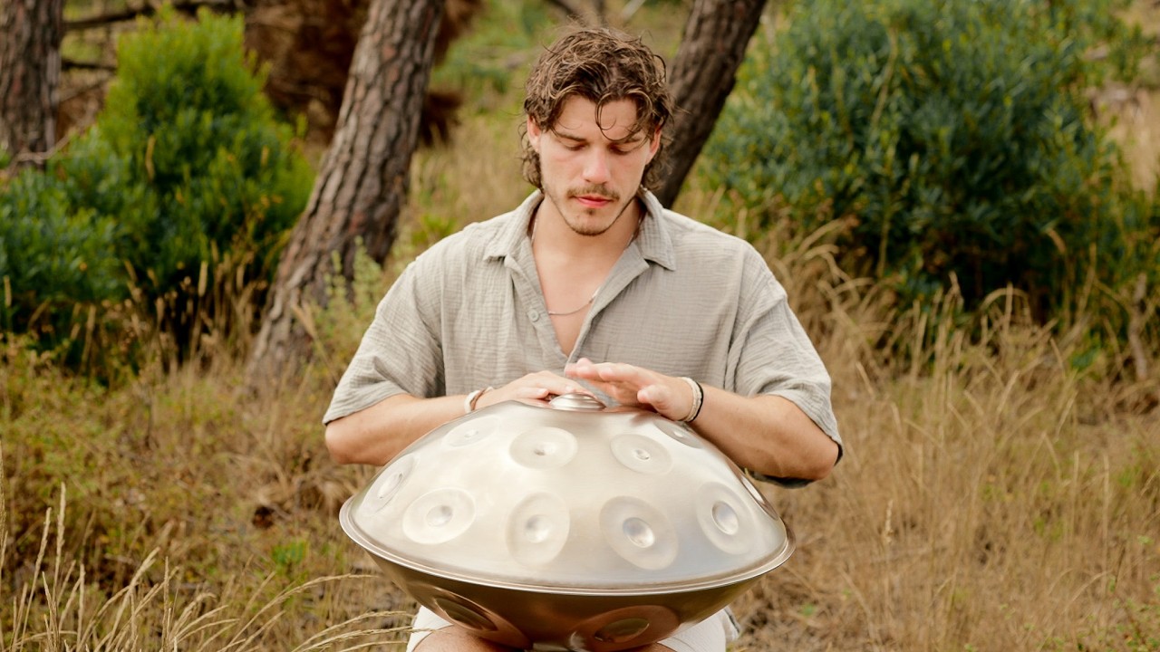 Forest Whispers | 1 Hour Handpan Music | Konstantin Rössler