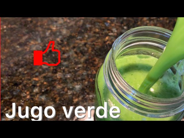 Baja 4 kilos en un mes¡ Jugo verde para bajar de peso rápido (JUGO VERDE DE  ESPINACA Y PIÑA) 