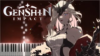 La Signora Battle Theme (Genshin Impact) - Synthesia / Piano Tutorial