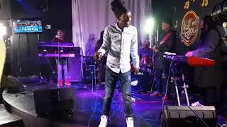 Skeleton Blazer Live on stage at Mahlombe Lounge