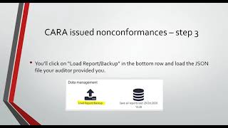 IATF Common Audit Report Application CARA and Remote Auditing