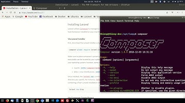 install laravel 5.7 ubuntu 18.04 bad sound