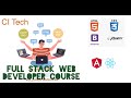 Full Stack Developer Courses and Training|| HTML CSS JavaScript jQuery Bootstrap Angular React ||