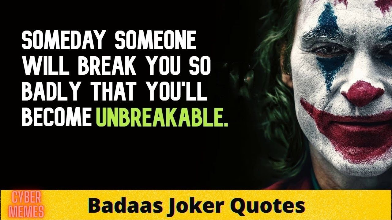 Joker Quotes || Guru Quotes || Attitude Quotes || Quotes || Badass Quotes || Villain Quotes || Joker