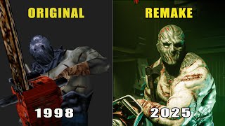 ALL Bosses Comparison - THE HOUSE OF THE DEAD 2 Remake vs Original