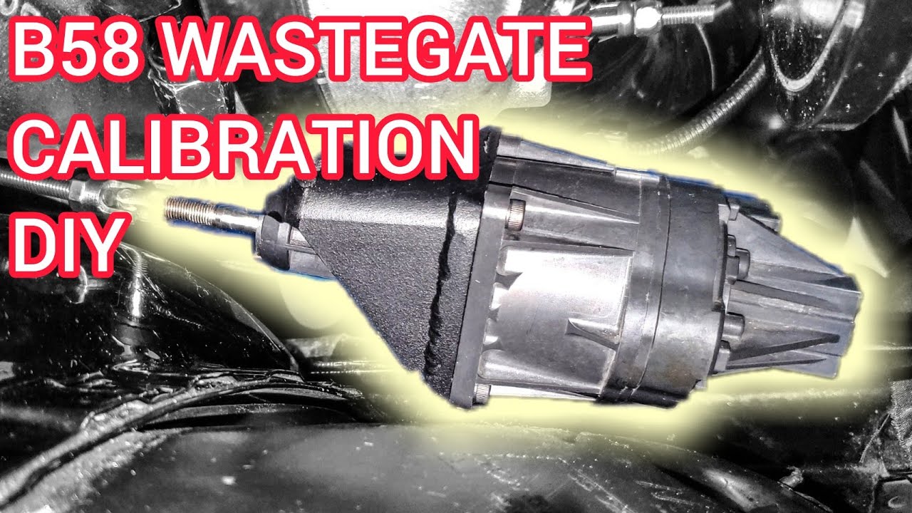 B58 Wastegate Calibration DIY (Fix Wastegate Stop Position Outside