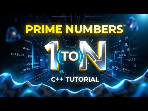 C++ Program to Find Prime Numbers Between 1 to N || Programming area