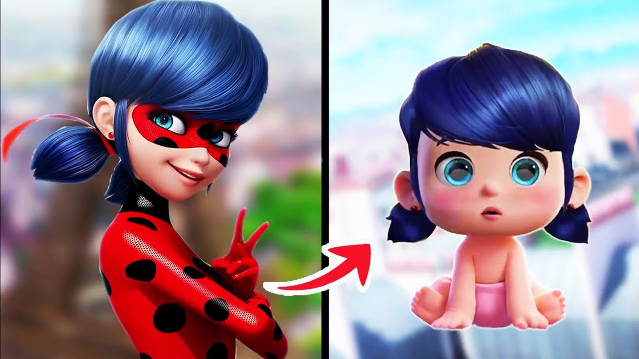 🐞 Miraculous Ladybug All Characters as A Cute Babies 2020 New Video📷