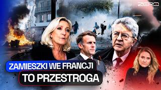 FRANCJA PO ZAMIESZKACH. MACRON, LE PEN, MÉLENCHON - POLITYCZNA WALKA PRZED WYBORAMI