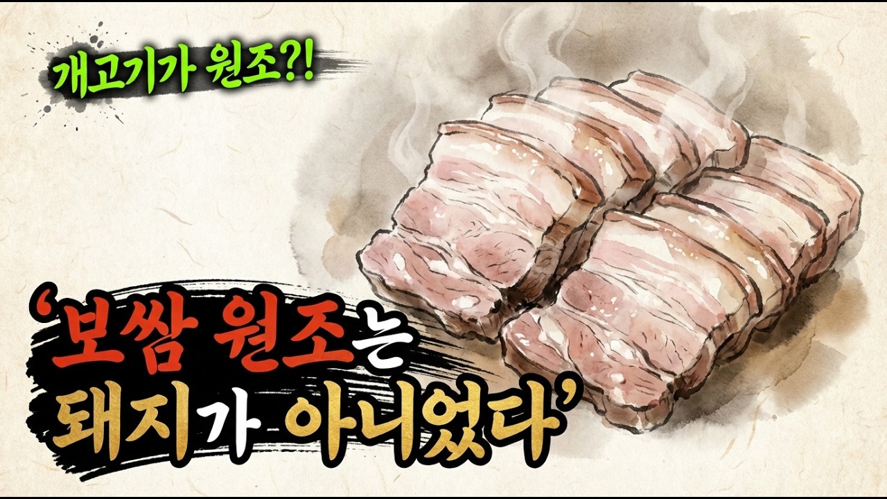 보쌈의 원조는 돼지고기가 아니었습니다 | 조선시대 보쌈의 실체