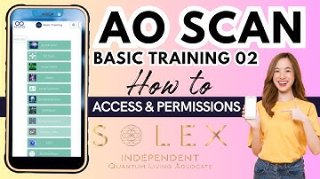 Solex AO Scan Basic Training #02 | Access & Permissions (Official Replay)
